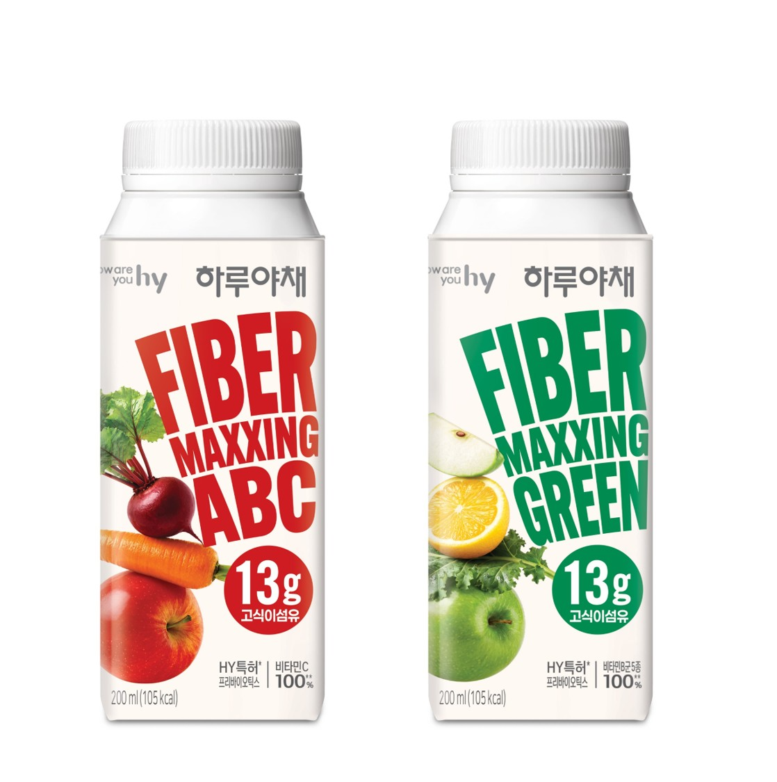 하루야채 파이버맥싱 2종 사진. /사진=hy