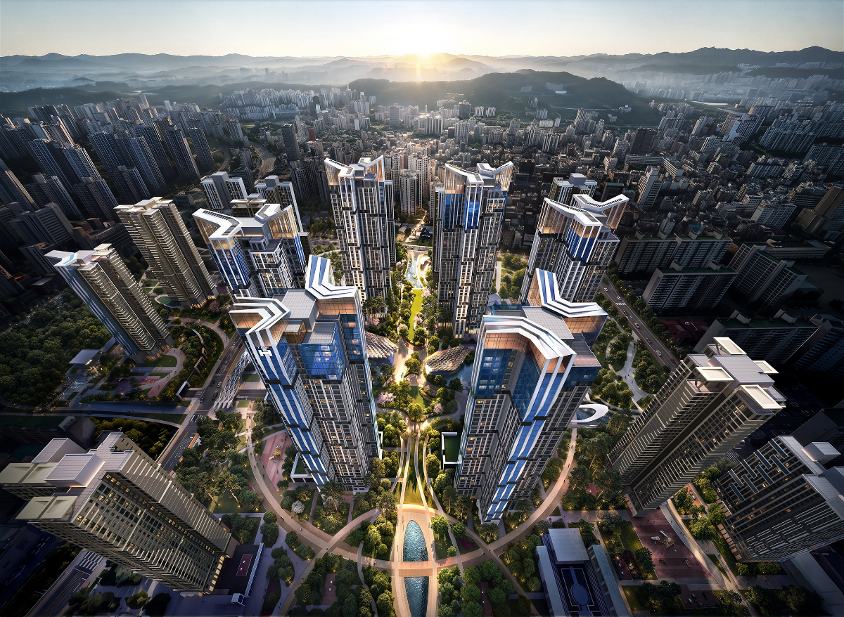 디에이치 목동 에세르 조감도. /사진제공=현대건설