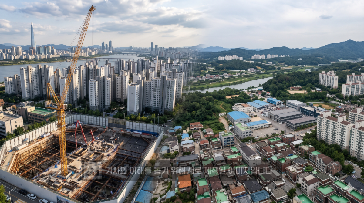 건설사들의 선별 수주 기조가 뚜렷해지면서 서울 핵심 정비사업장과 지방 사업장 간 온도 차가 커지고 있다. /사진=AI 생성 이미지