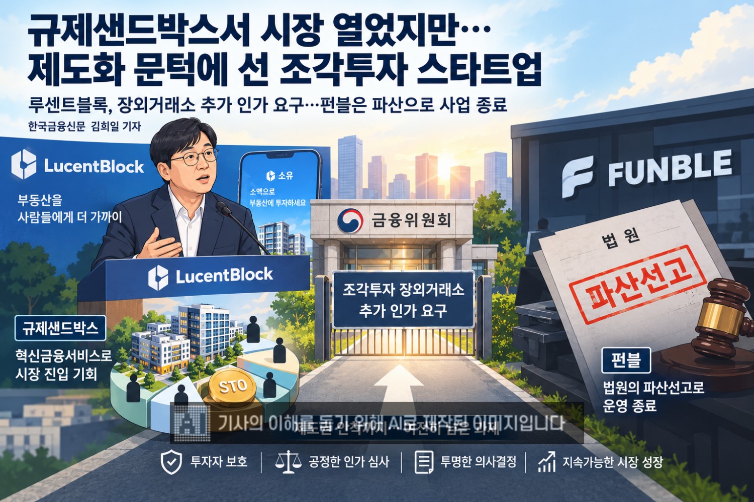 규제샌드박스서 시장 열었지만…제도화 문턱에 선 조각투자 스타트업