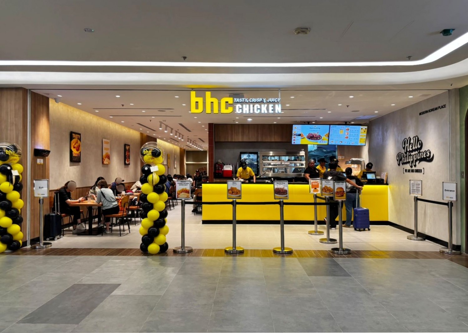 bhc 필리핀 2호점 매장 전경. /사진=다이닝브랜즈그룹