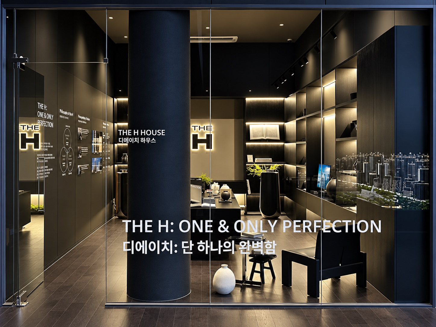 디에이치 반포 124 견본주택에 마련된 ‘디에이치 하우스’ 전경. /사진제공=현대건설