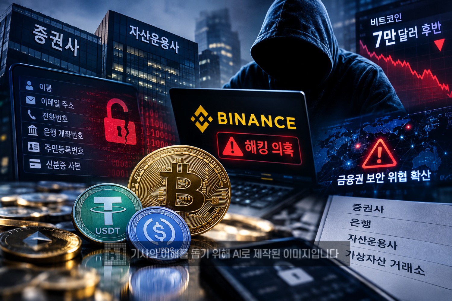 금융권 덮친 해커 공포…세계 최대 가상화폐 거래소도 표적