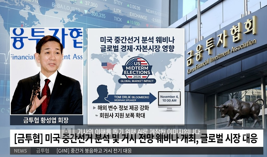 금투협, 글로벌 시장 대응 보폭 넓힌다…미국 중간선거까지 분석