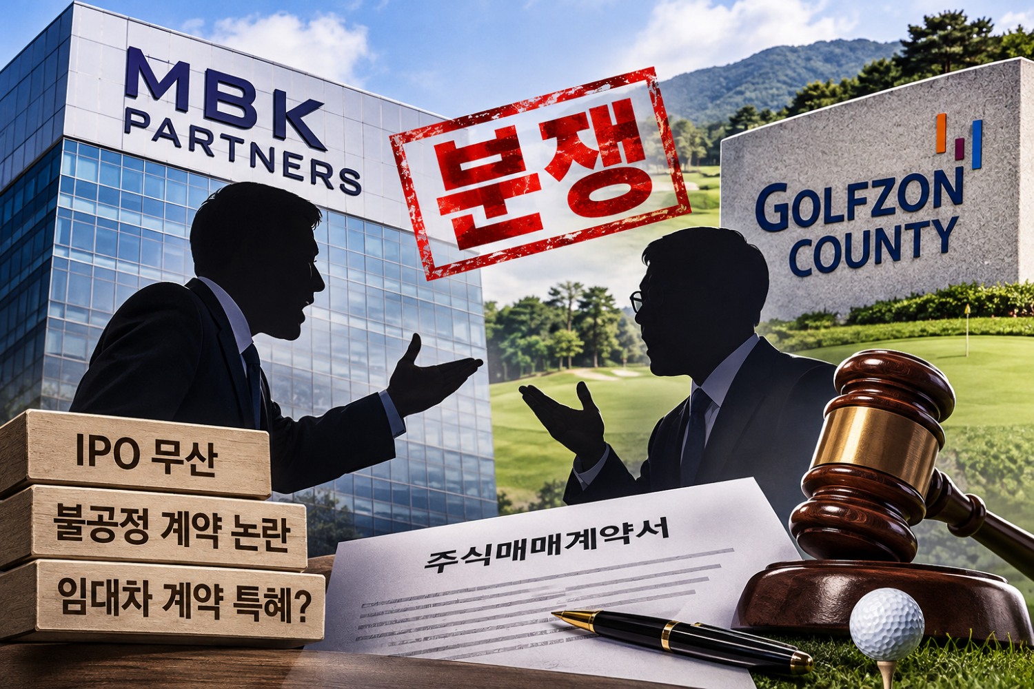 MBK, 홈플러스 이어 골프존카운티 매각도 논란