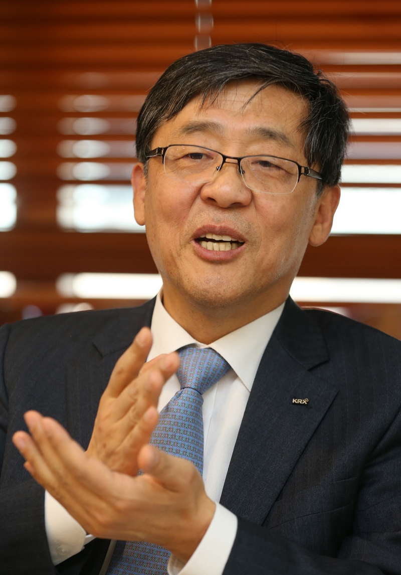 이은태 한국거래소 유가증권시장본부장.