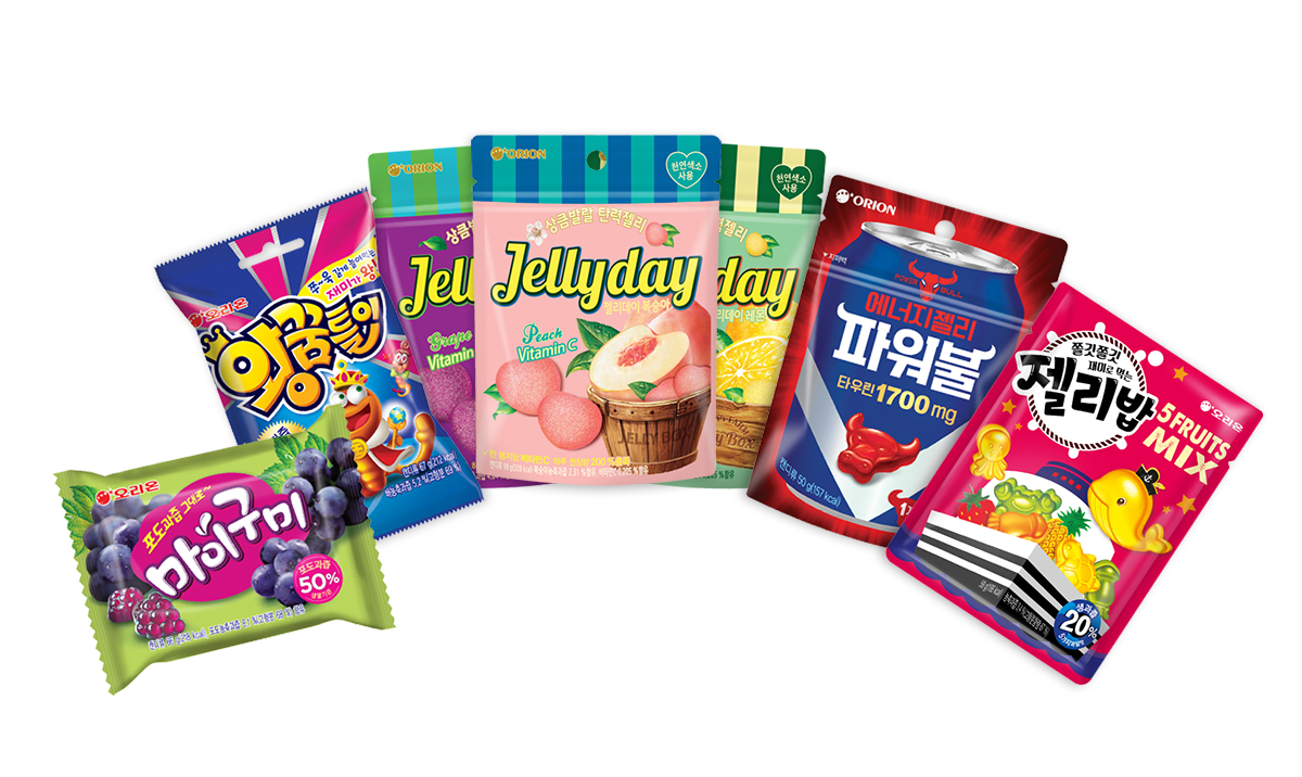 오리온, ‘데이 효과’에 1분기 젤리 매출 22% 성장