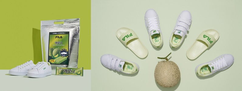 빙그레, ‘메로나-휠라’ 협업 컬렉션 출시