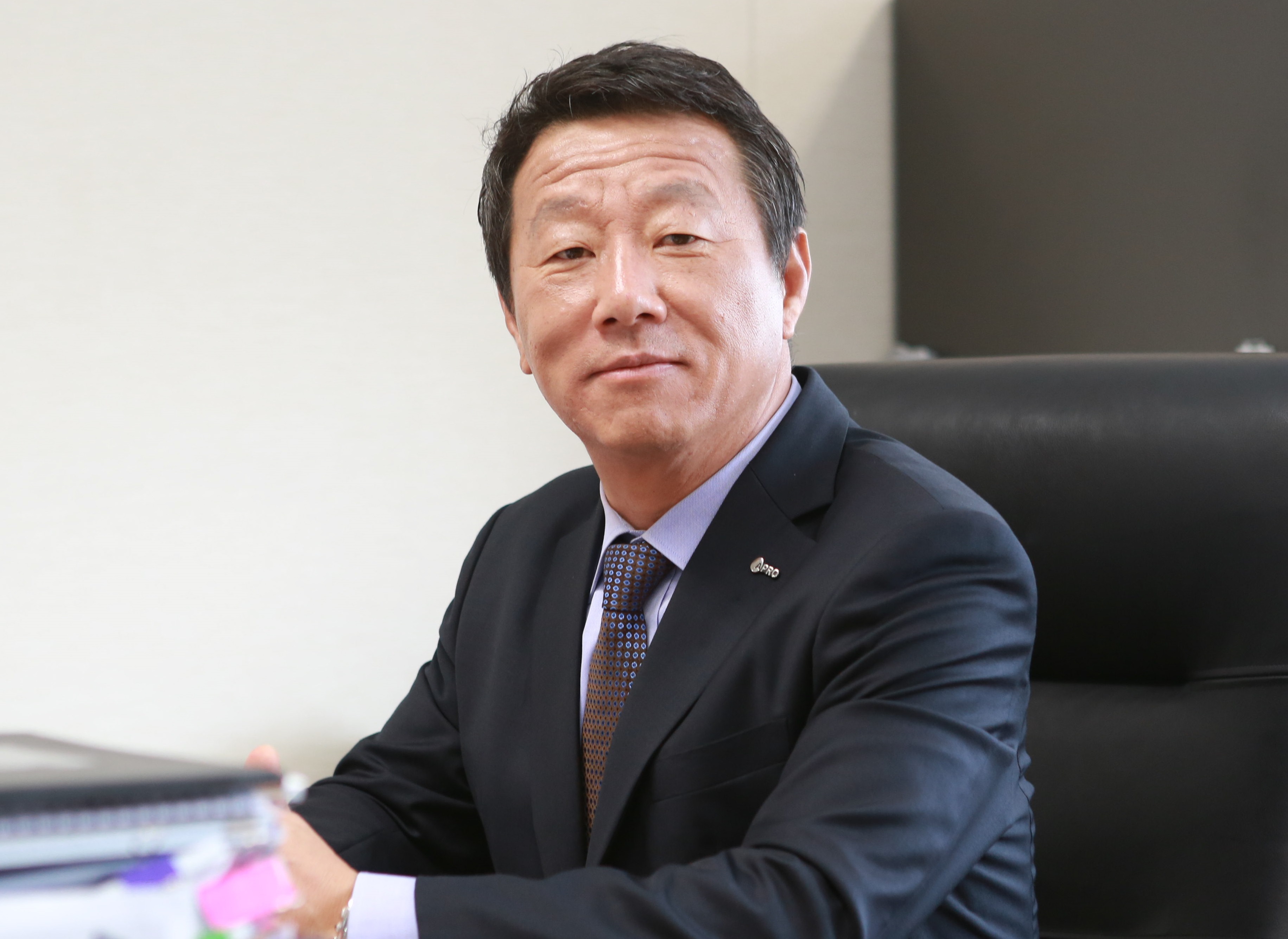 △최윤 아프로서비스그룹 회장./사진제공=아프로서비스그룹