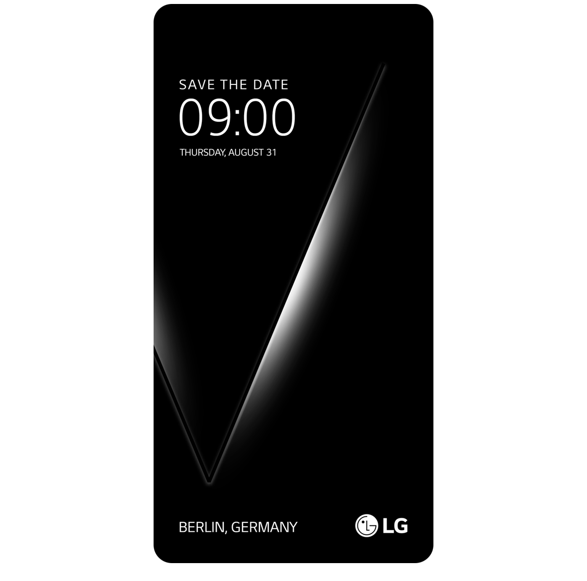 △세계 각국의 기자들을 대상으로 스마트폰 신제품 공개 행사 초청장 /사진제공=LG전자