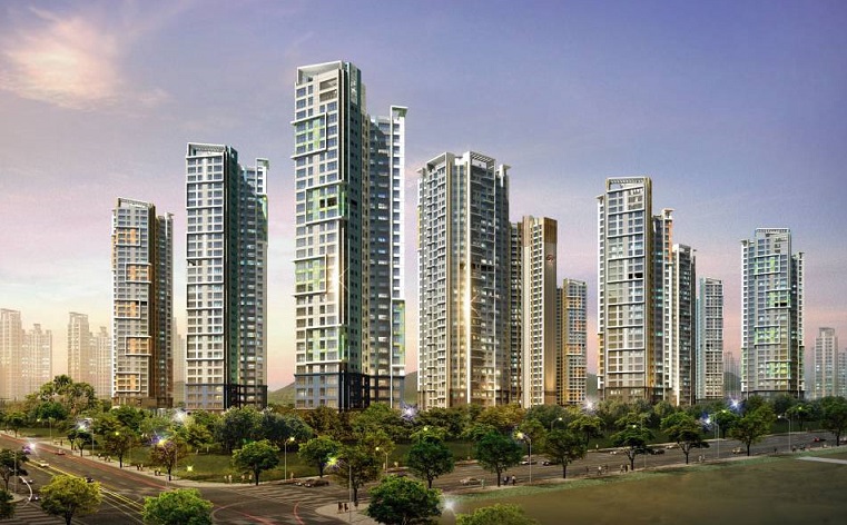 △ 영종 힐스테이트 단지 조감도