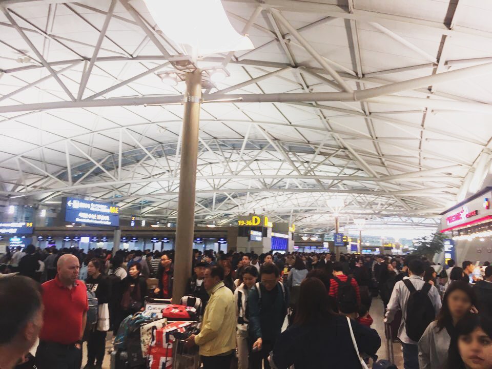 관광객으로 북적이는 인천국제공항. 한국금융신문DB