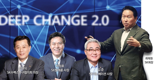 최태원 ‘딥 체인지’ 3인의 조력자…조대식·박정호·김준