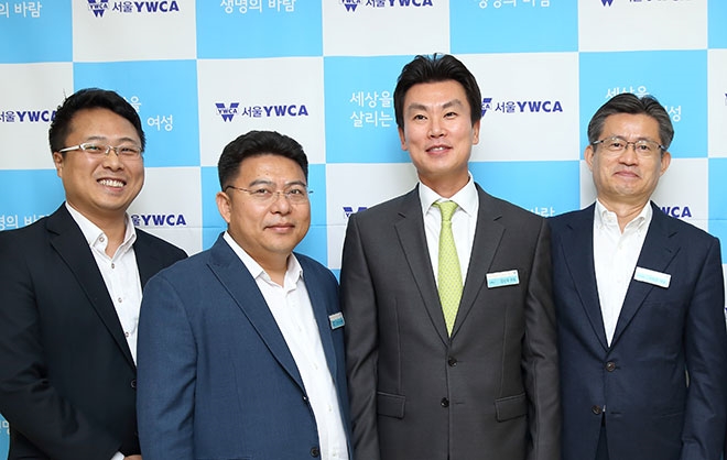 ▲주요 참석자 : 한국인터넷신문협회 회장단