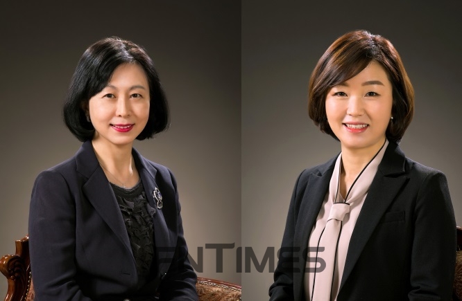 △KB손해보험 안혜원 상무 (좌), KB손보CNS 김경애 상무(우) / 사진=KB손해보험