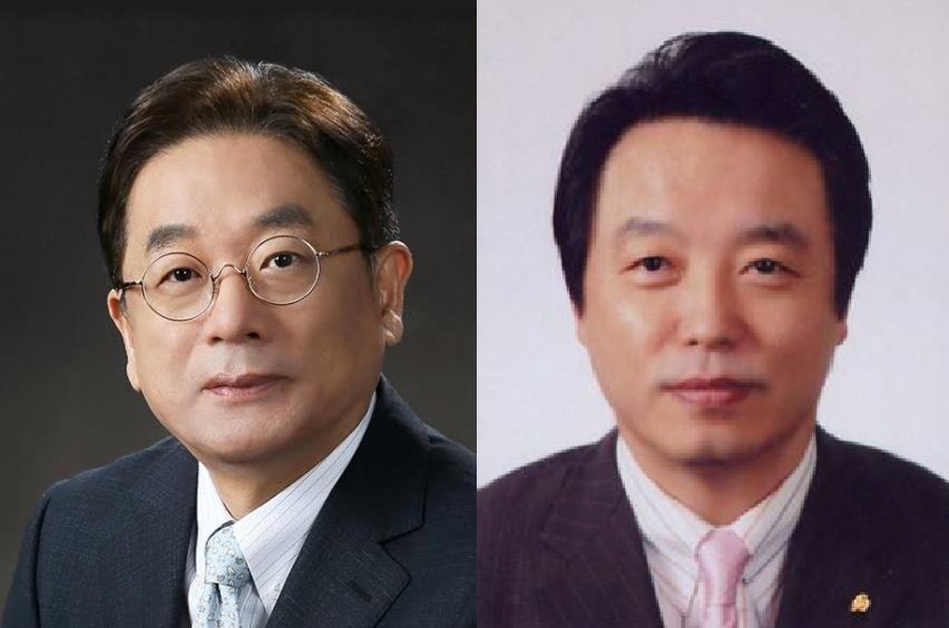 △KDB생명 정재욱 사장 (좌), MG손해보험 김동주 사장 (우)