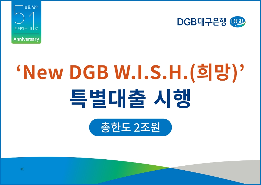 DGB대구은행, 성장 잠재 기업에 2조원 특별대출