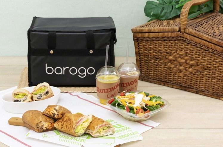 바로고, 퀴즈노스 샌드위치 배달 대행 서비스 시작