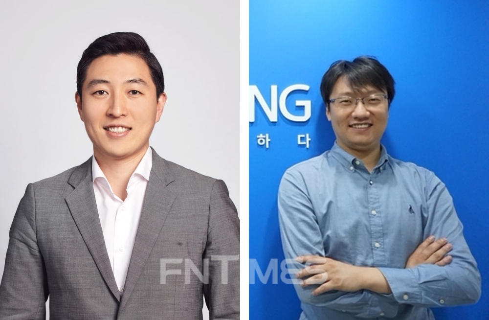 △김대윤 한국핀테크산업협회 회장(왼쪽)과 양태영 한국P2P금융협회 회장.