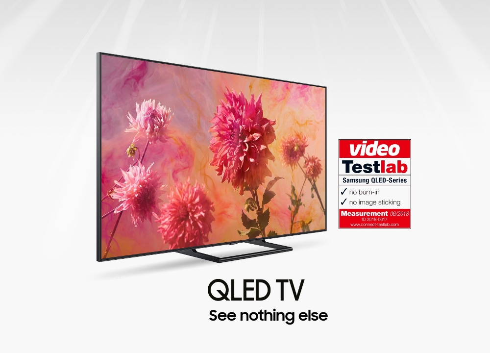 삼성 QLED TV, 獨 평가기관서 ‘번인·잔상 프리’ 입증