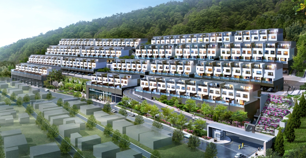 '더펜트하우스 수성' 투시도/ 사진=더펜트하우스 수성 분양정보 홈페이지