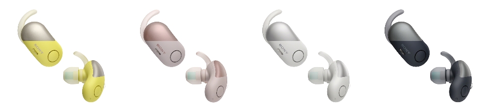 △방수 기능을 지원하는 소니의 무선 이어폰 WF-SP700N