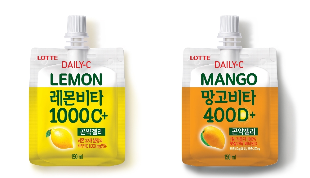 롯데칠성음료, 건강 디저트 '데일리-C 곤약젤리' 2종 출시