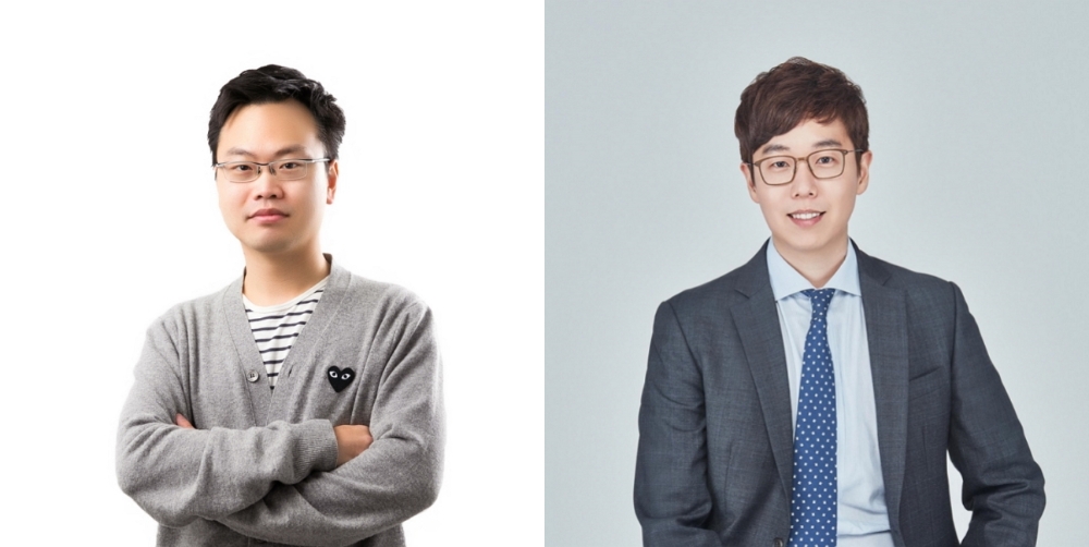 (좌)이재후 티몬 신임 대표이사, (우)유한익 이사회 공동 의장. /사진제공=티몬