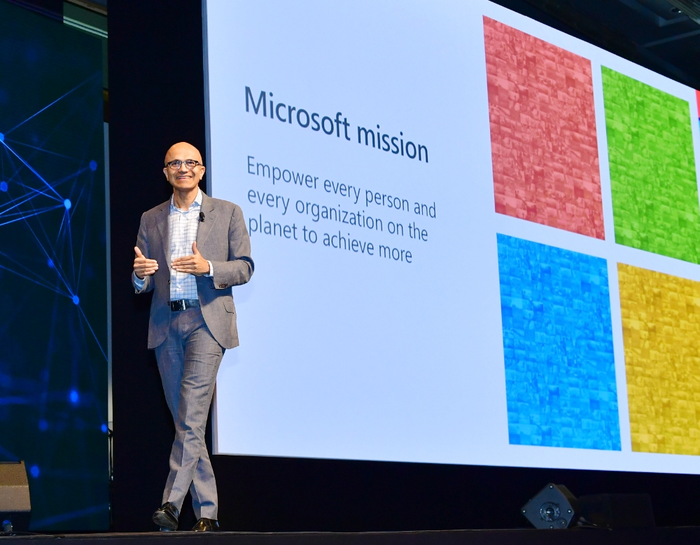 △사티아 나델라(Satya Nadella) 마이크로소프트 CEO