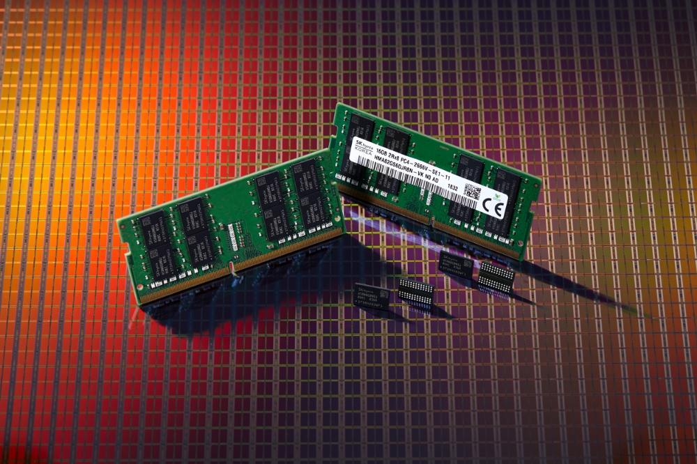 △SK하이닉스가 개발한 2세대 10나노급(1y) DDR4 D램