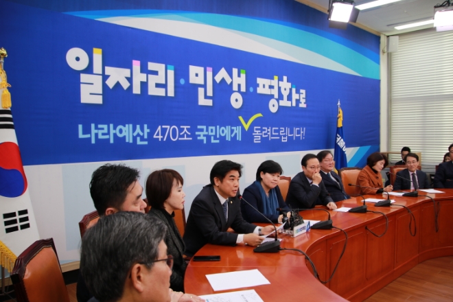 이날 오전 더불어민주당 정책조정회의에서 김병욱 의원이 발언하고 있다. / 사진 = 김병욱 의원실