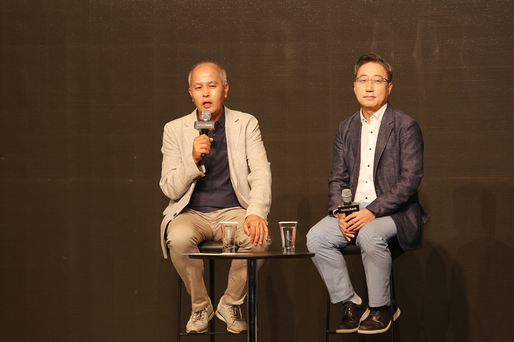 사진 왼쪽부터 카카오뱅크 이용우·윤호영 공동 대표이사 / 사진= 카카오뱅크