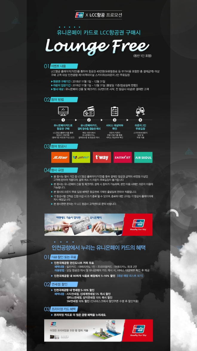 유니온페이, 해외 여행객 위한 연말 프로모션 진행