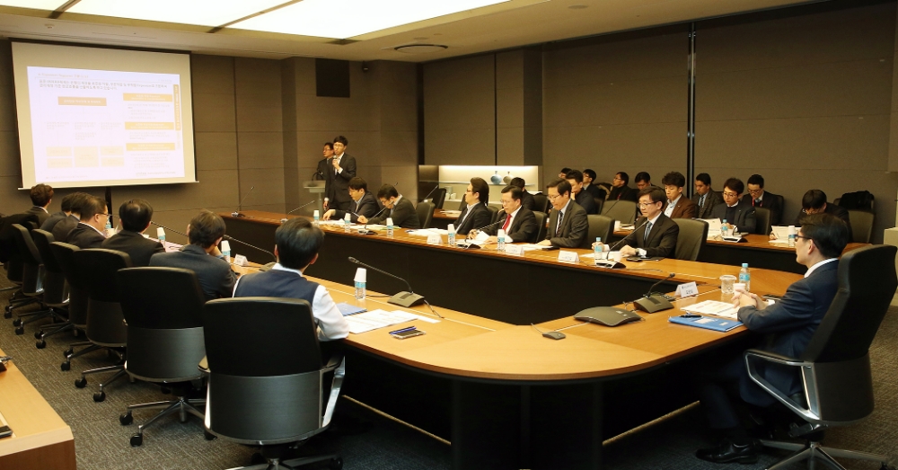 DGB대구은행은 지난 17일 바젤위원회 금리리스크 규제 대응을 위한 바젤 III 금리 리스크 시스템을 구축 종료 보고회를 열었다./사진=DGB대구은행