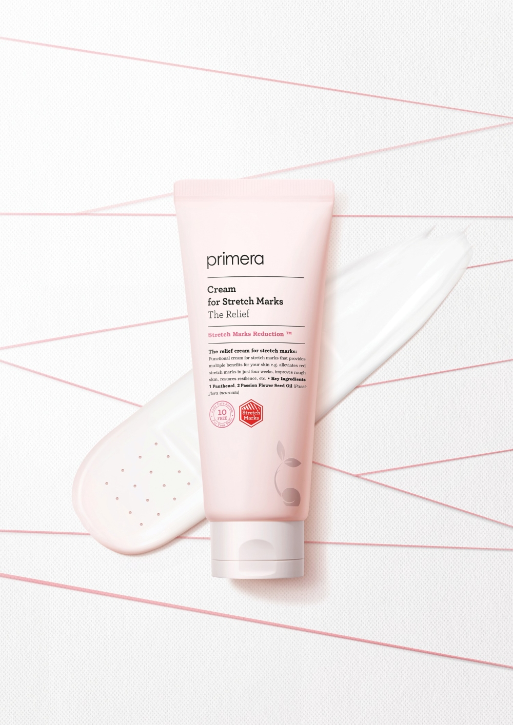 프리메라, 저자극 튼살크림 '더 릴리프 크림 포 스트레치 마크' 출시