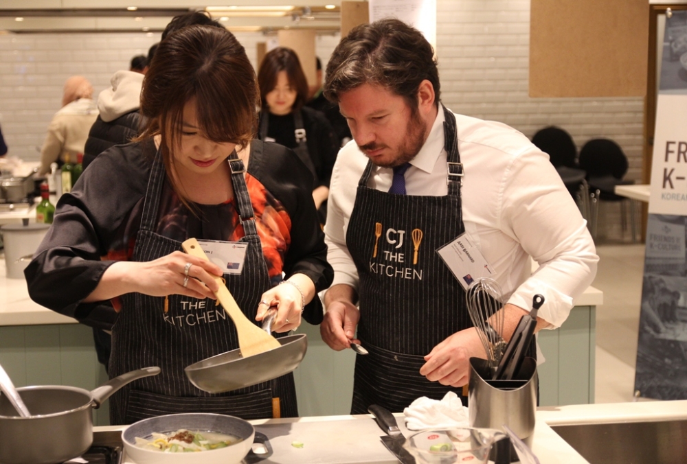 주한 오피니언 리더, '비비고' 통해 한국 식문화 체험
