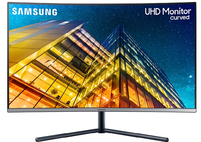 △삼성전자 커브드 모니터 32형의 모습/사진=삼성전자