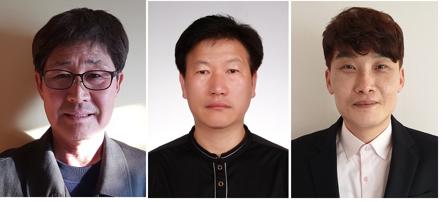 (왼쪽부터) 박명제, 신봉철, 성지훈씨.