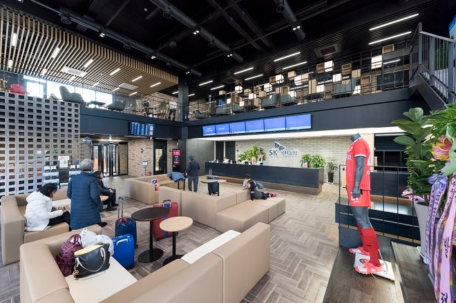 SK렌터카 제주지점 내 마련된 고객 대기 공간. (사진=SK렌터카)