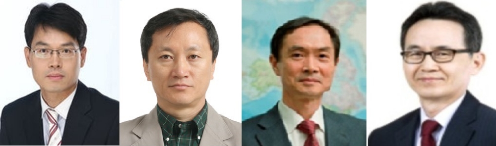 △좌측부터 안철경 보험연구원 선임연구위원, 이순재 세종대학교 교수, 허연 중앙대학교 교수, 양원근 전 하나금융지주 사외이사