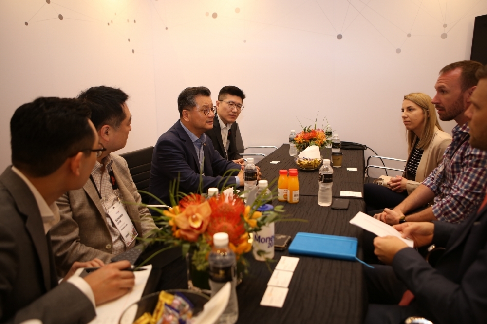 △머니2020에 참석한 여승주 한화생명 사장