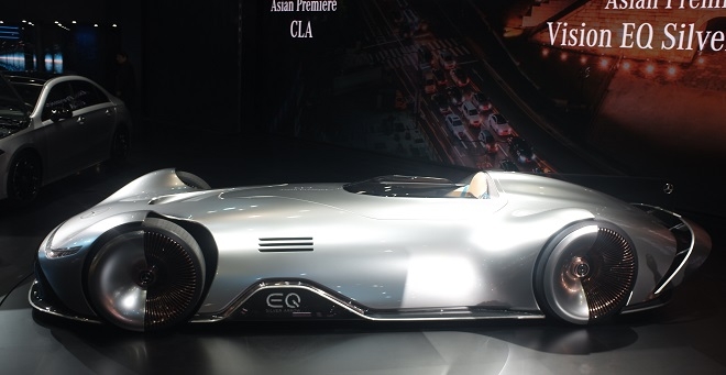 벤츠 비전EQ 실버 애로우.