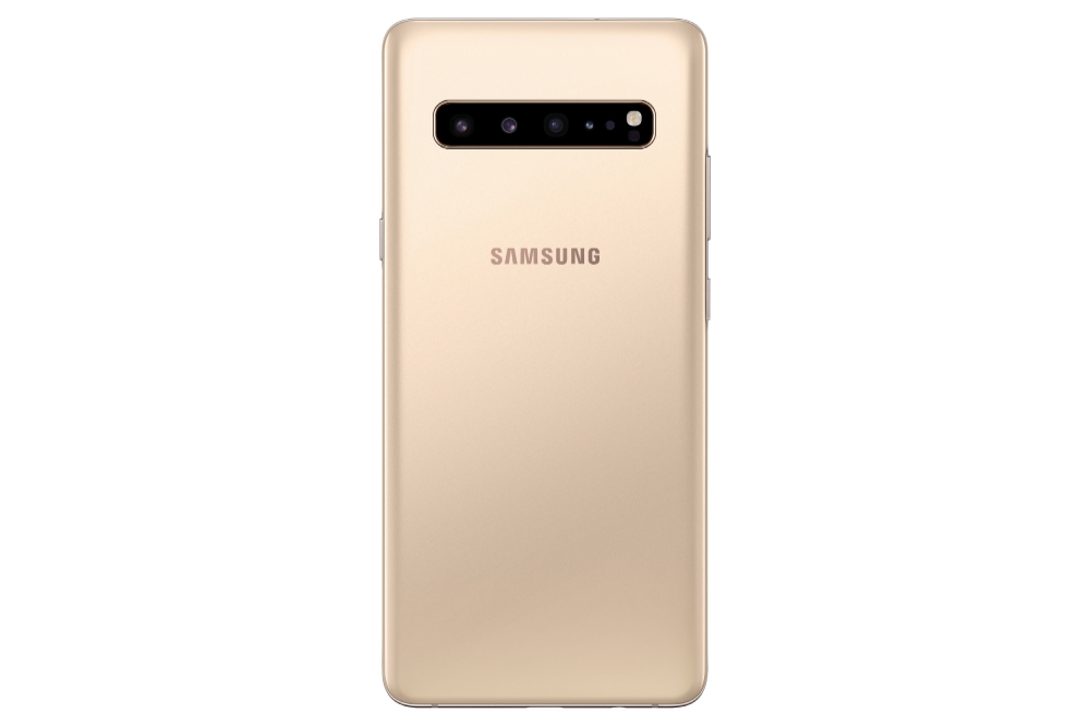 △갤럭시 S10 모델 중 로얄 골드 모습/사진=삼성전자