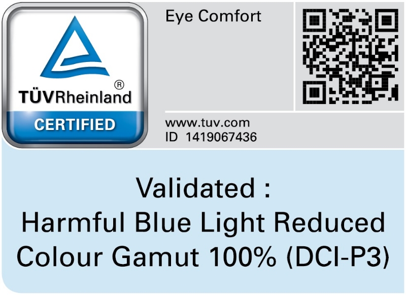 △갤럭시 폴드에 탑재되는 삼성디스플레이의 폴더블 OLED가 글로벌 기술평가기관인 독일 TÜV 라인란드의 '아이 컴포트' 인증을 받았다/사진=삼성디스플레이