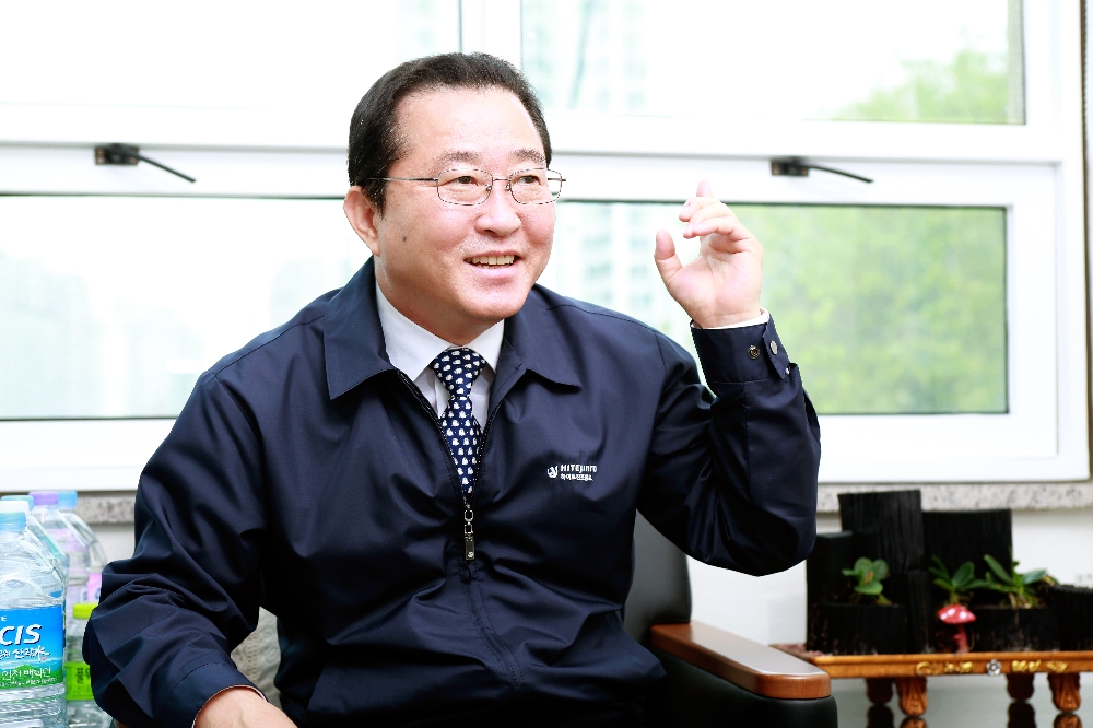 조운호 하이트진로음료 대표. /사진제공=하이트진로음료