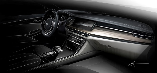 K7 프리미어 내장 랜더링 이미지. (사진=기아차)