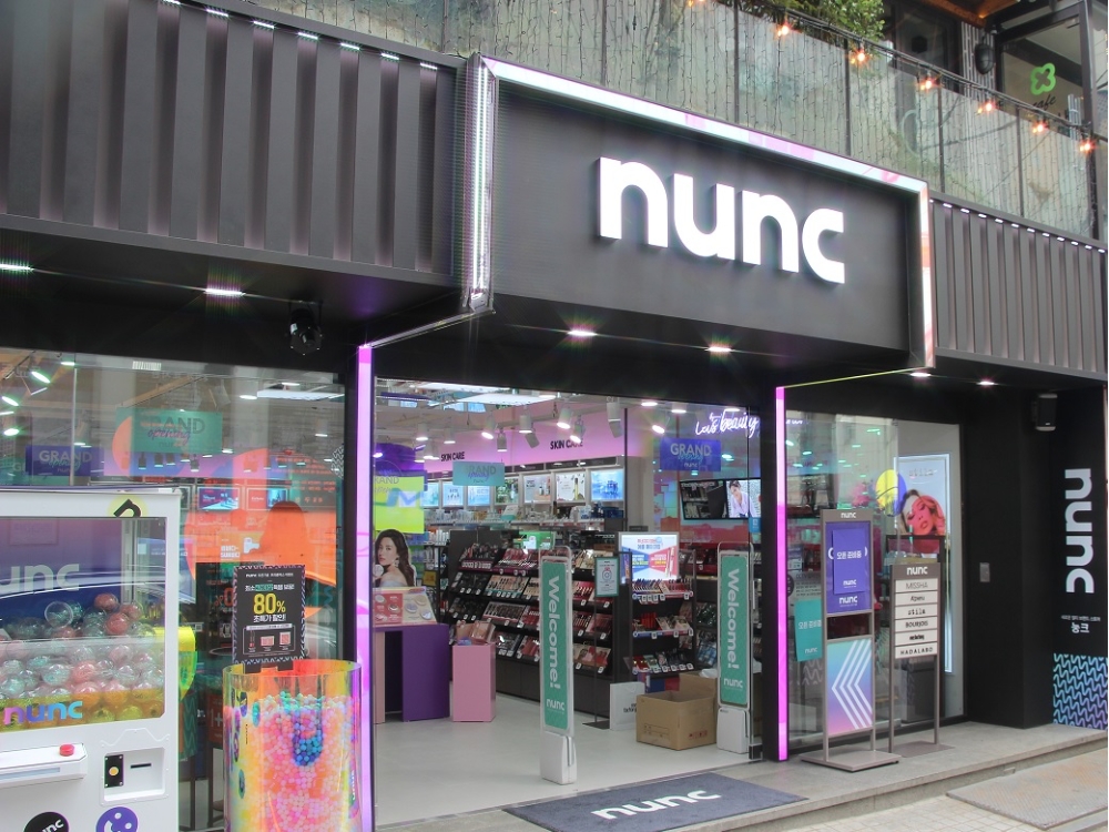 눙크 홍대점 전경. /사진제공=에이블씨엔씨