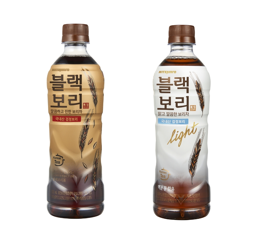 하이트진로음료, 블랙보리 2탄 '블랙보리 라이트' 출시