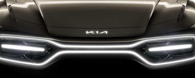 '이매진 바이 기아'에 적용된 기아차 로고.