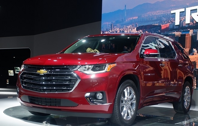 하반기 국내 출시 예정인 쉐보레 트래버스.